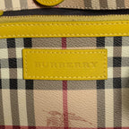 B-BERY CANTERBURY HAYMARKET CHECK SMALL TOTE BAG
