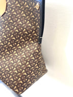B-BERY TB MONOGRAM SOCIETY TOP HANDLE TOTE BAG