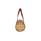 B-BERY HAYMARKET CHECK PAPILLON BARREL BAG