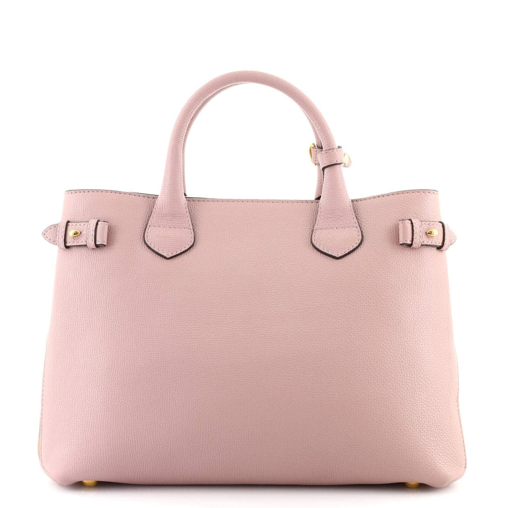 B-BERY THE BANNER MEDIUM LEATHER TOTE BAG