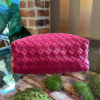 B-VENETA Small Loop Pink Crossbody