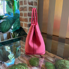 HRMS Garden Party 30 Pink Cl?mence Toile Tote