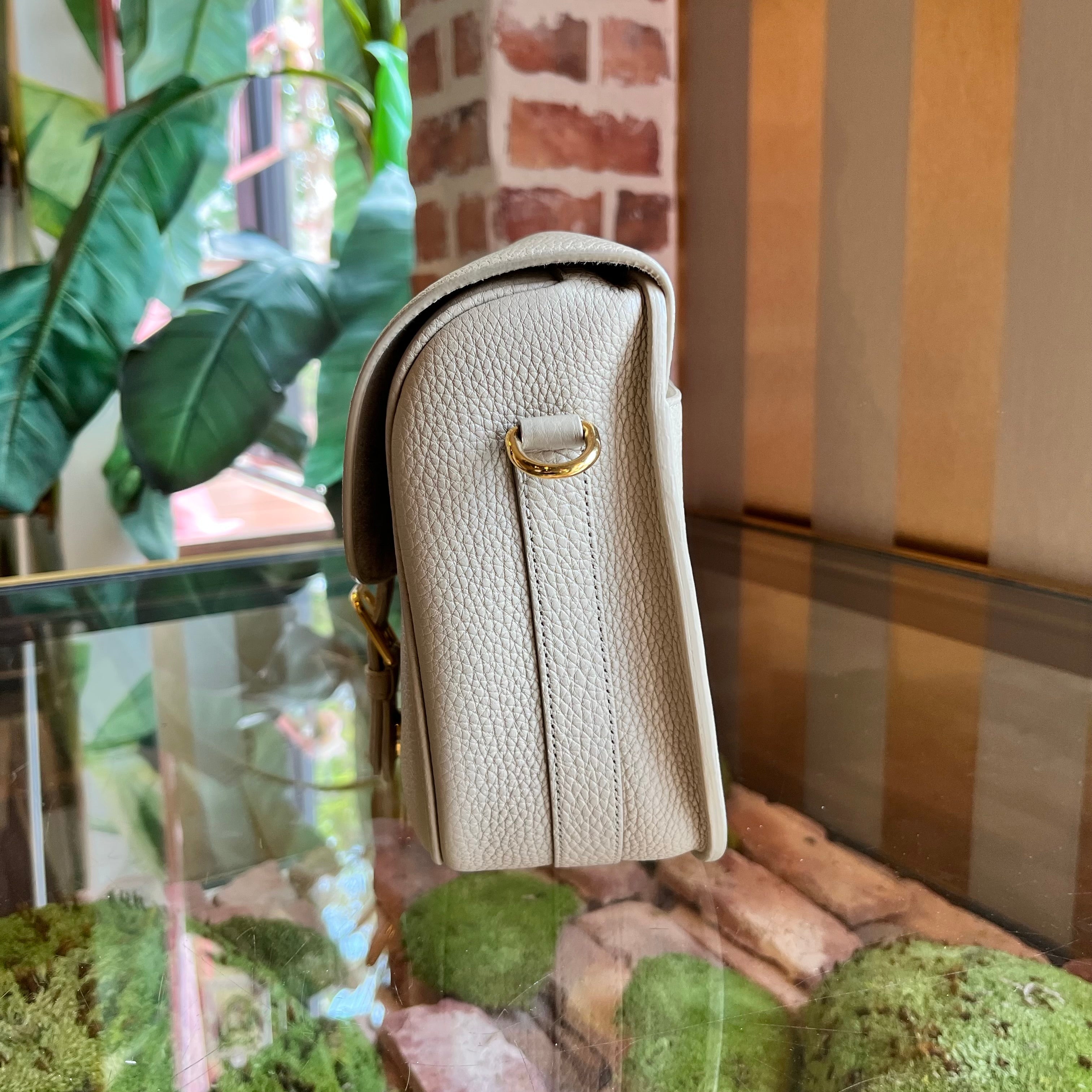 DYOR Bobby Large Grained Calfskin Shoulder Bag