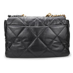 CHL -  19 MAXI FLAP BAG GOATSKIN