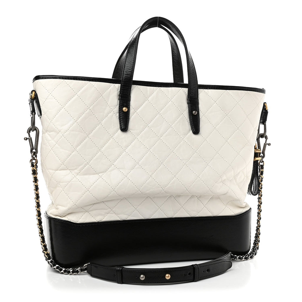 CHL -  AGED CALFSKIN QUILTED GABRIELLE TOTE BAG