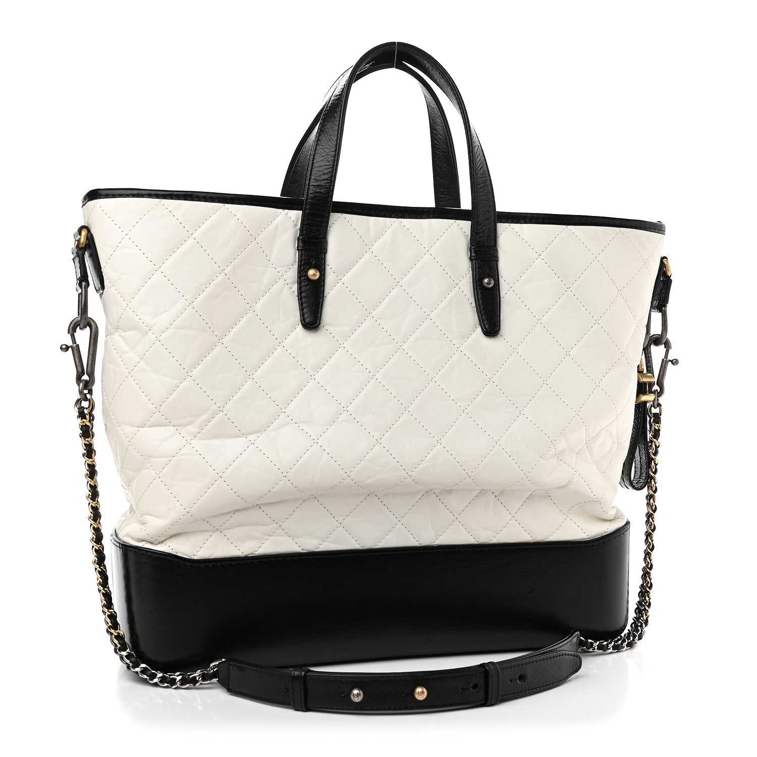 CHL -  AGED CALFSKIN QUILTED GABRIELLE TOTE BAG