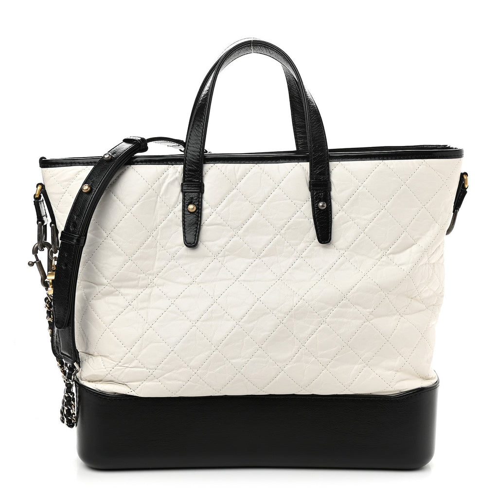 CHL -  AGED CALFSKIN QUILTED GABRIELLE TOTE BAG