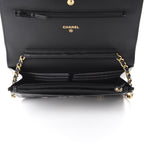 CHL -  QUILTED LAMBSKIN LUCKY CHARMS CASINO 2.55 REISSUE WALLET ON CHAIN