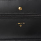 CHL -  QUILTED LAMBSKIN LUCKY CHARMS CASINO 2.55 REISSUE WALLET ON CHAIN