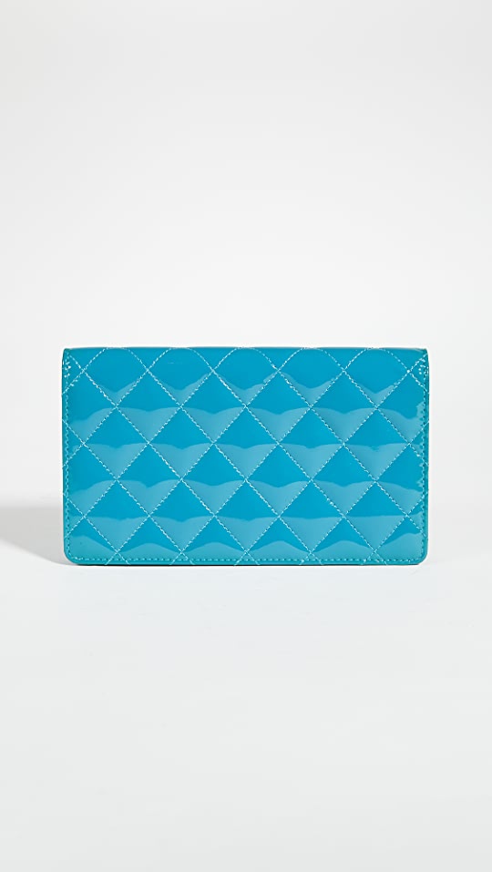 CHL -  BRILLIANT MATELASSE  PATENT  WALLET