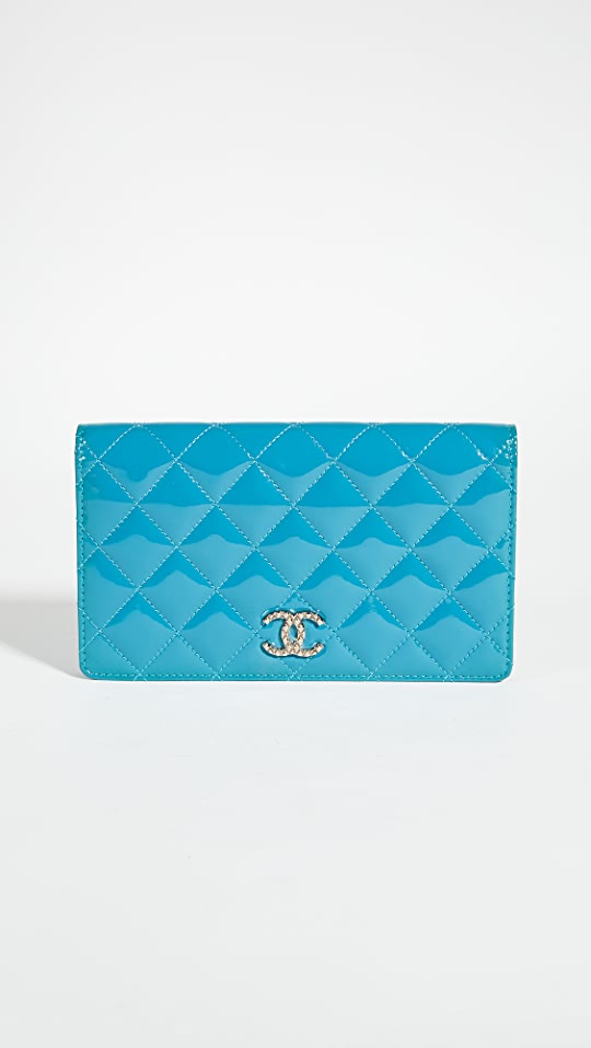 CHL -  BRILLIANT MATELASSE  PATENT  WALLET