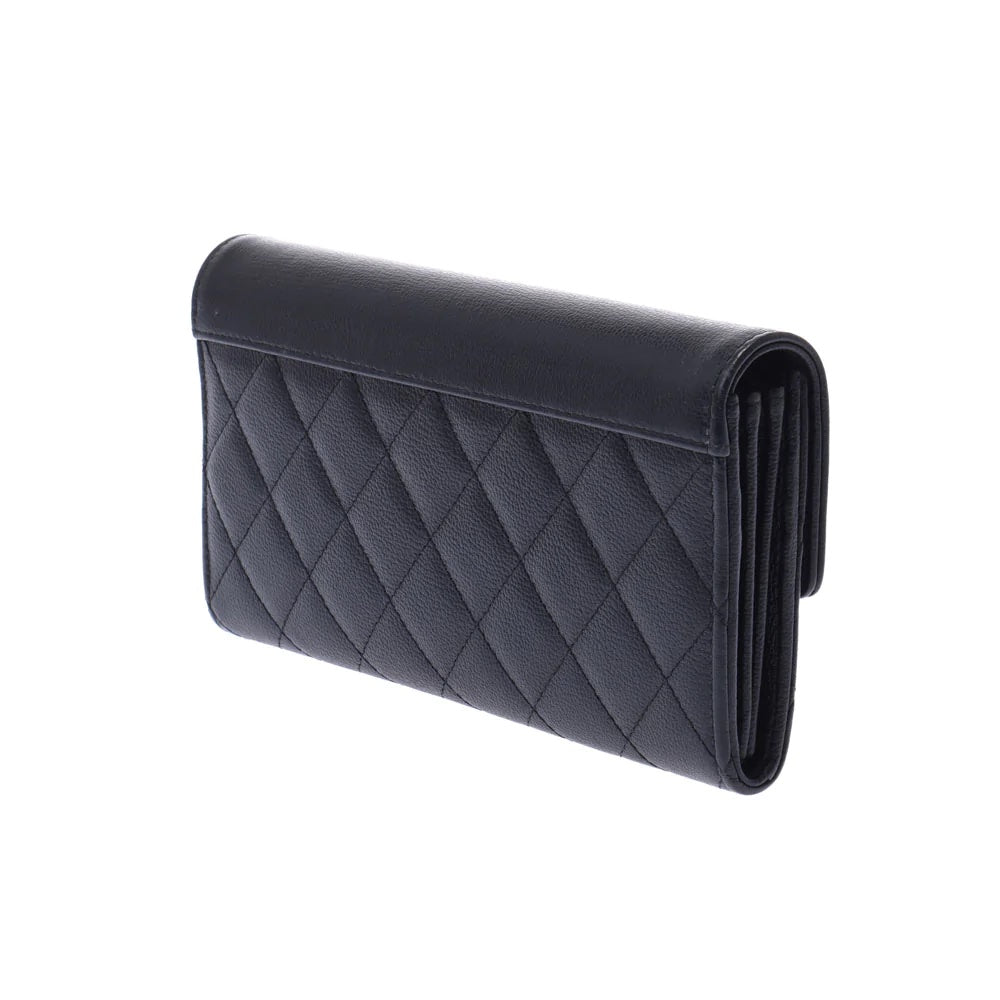 CHL -  COCO GRAINED LEATHER QUILTED CONTINENTAL WALLET