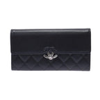 CHL -  COCO GRAINED LEATHER QUILTED CONTINENTAL WALLET