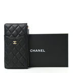 CHL -  CAVIAR QUILTED FLAT MULTI-FUNCTIONAL CASE