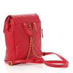 CHL -  CAVIAR QUILTED FILIGREE BACKPACK
