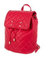 CHL -  CAVIAR QUILTED FILIGREE BACKPACK