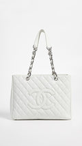 CHL -  CAVIAR QUILTED SHOPPER TOTE BAG