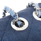 CHL -  DENIM MEDALLION MEDIUM FLAP BAG