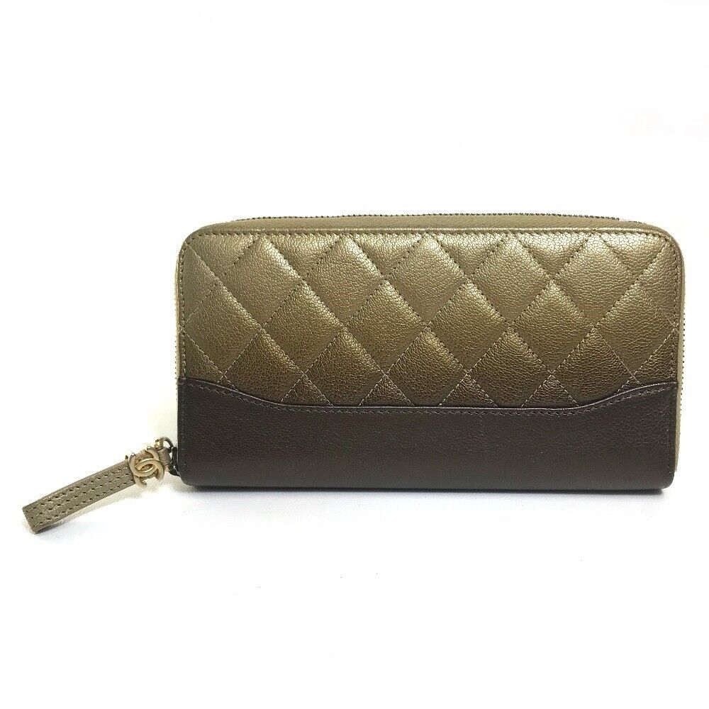 CHL -  GRADATION MATELASSE ZIP AROUND LONG WALLET-HS