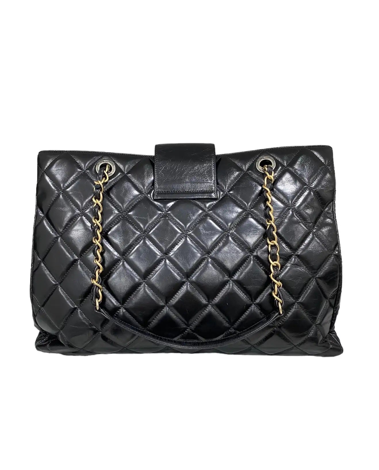CHL -  CC QUILTED LAMBSKIN TOTE BAG