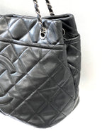 CHL -  CAVIAR QUILTED LEATHER TIMELESS CC SOFT SHOPPER TOTE BAG