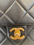 CHL -  QUILTED LAMBSKIN FLAP BAG