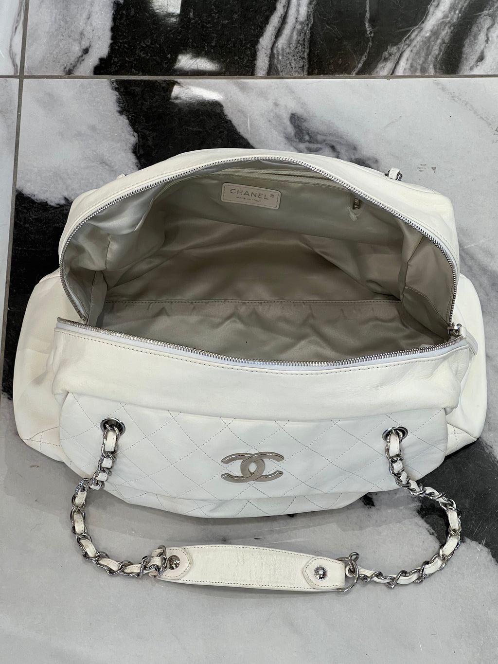 CHL -  LAMBSKIN LARGE BOWLER BAG