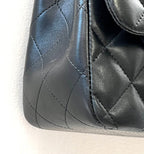 CHL -  QUILTED LAMBSKIN DOUBLE FLAP JUMBO BAG