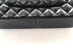 CHL -  QUILTED LAMBSKIN DOUBLE FLAP JUMBO BAG