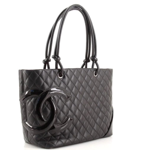 CHL -  QUILTED CALFSKIN CAMBON TOTE BAG