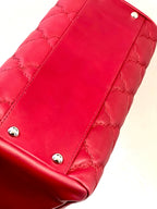 CHL -  CC QUILTED CALFSKIN LARGE FLAP BAG