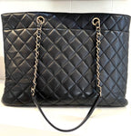 CHL -  QUILTED CALFSKIN TIMELESS TOTE BAG