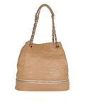 CHNL -  CC Wild Stitch Brown Leather Bucket Bag