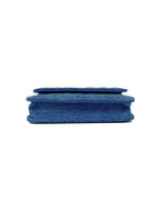 CHNL -  Mini Denim Belt Bag with Pearl Crush