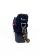 CHNL -  Navy Tweed Gabrielle Bag
