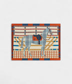 Cheval au Box Blanket A Harmonious Blend of Equestrian Heritage and Artistic Design