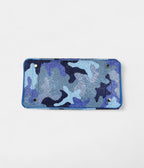 Custom Camouflage Swarovski Crystal  HM BK 30 Bleu Hydra Chevre Gold Hardware