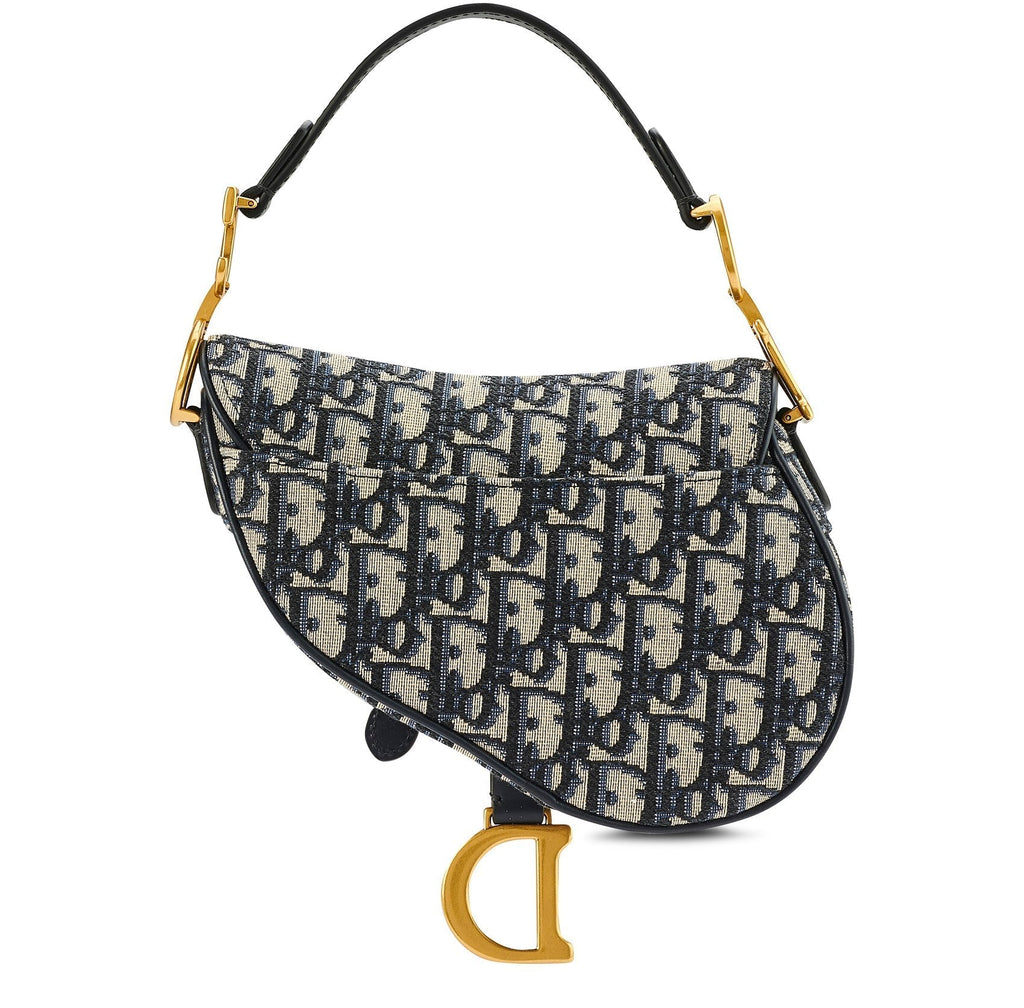 DYOR OBLIQUE JACQUARD MINI SADDLE BAG
