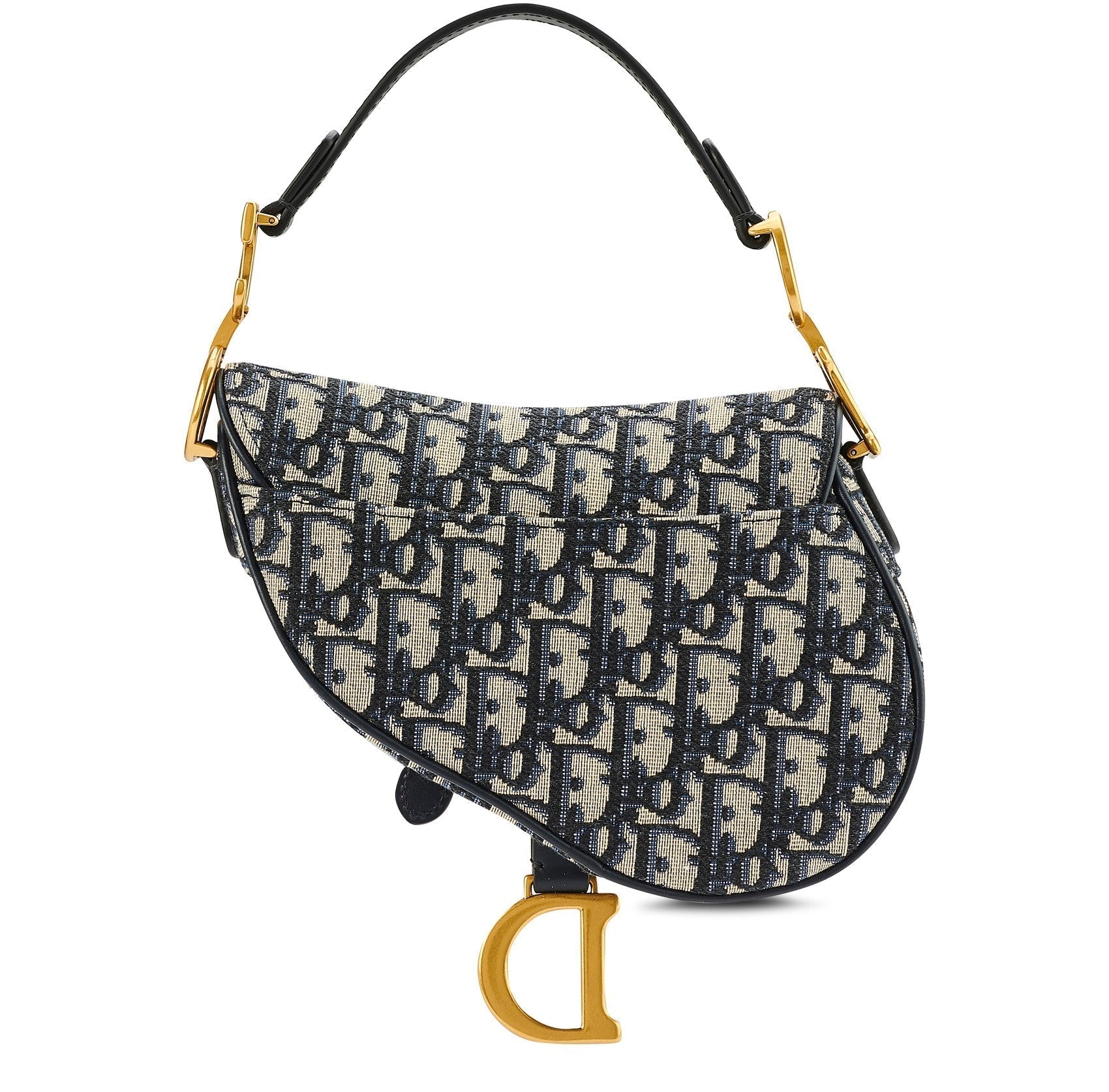 DYOR OBLIQUE JACQUARD MINI SADDLE BAG