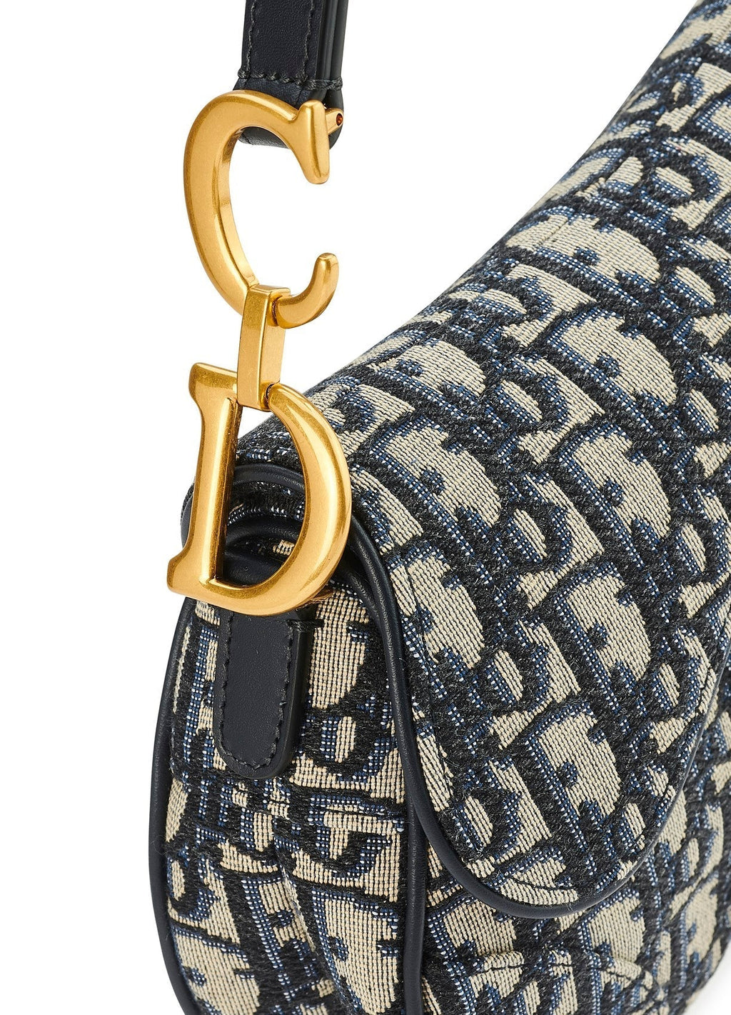 DYOR OBLIQUE JACQUARD MINI SADDLE BAG