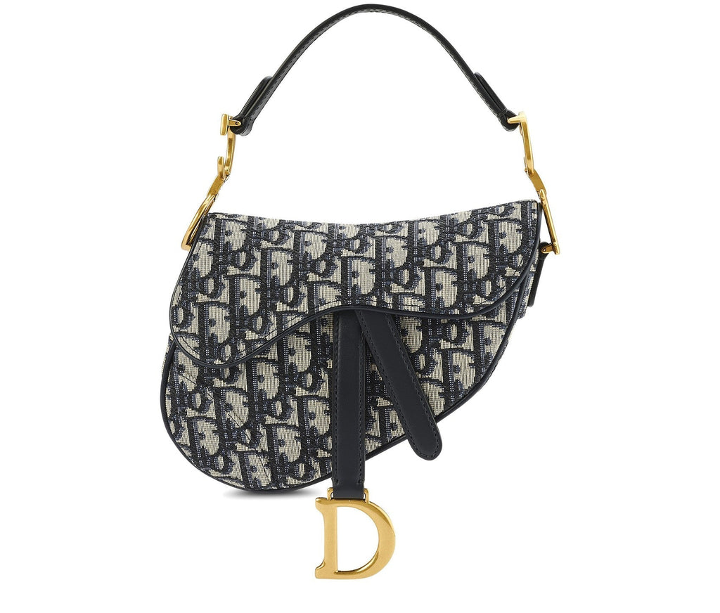 DYOR OBLIQUE JACQUARD MINI SADDLE BAG