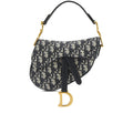 DYOR OBLIQUE JACQUARD MINI SADDLE BAG