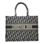 DYOR SMALL BOOK TOTE OBLIQUE EMBROIDERY