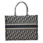 DYOR SMALL BOOK TOTE OBLIQUE EMBROIDERY