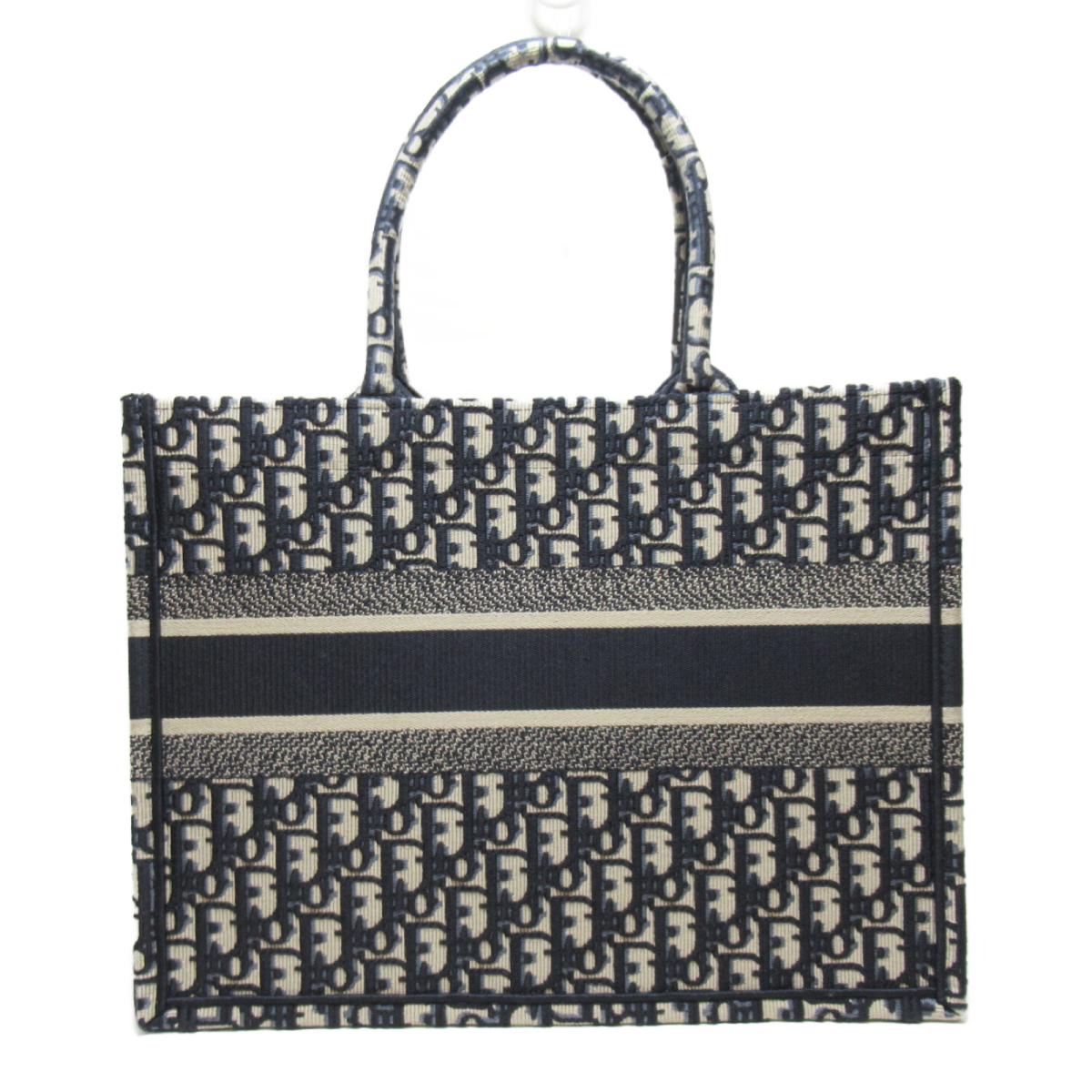 DYOR SMALL BOOK TOTE OBLIQUE EMBROIDERY