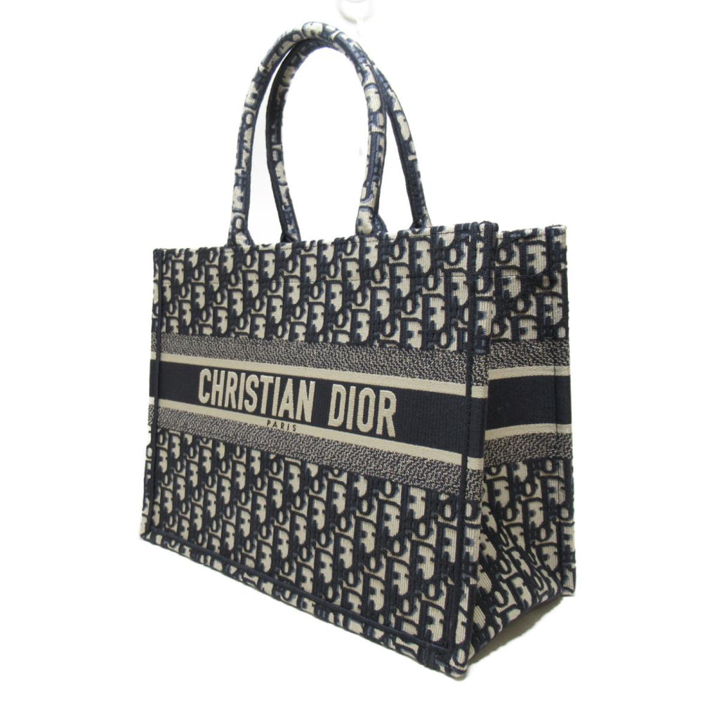 DYOR SMALL BOOK TOTE OBLIQUE EMBROIDERY
