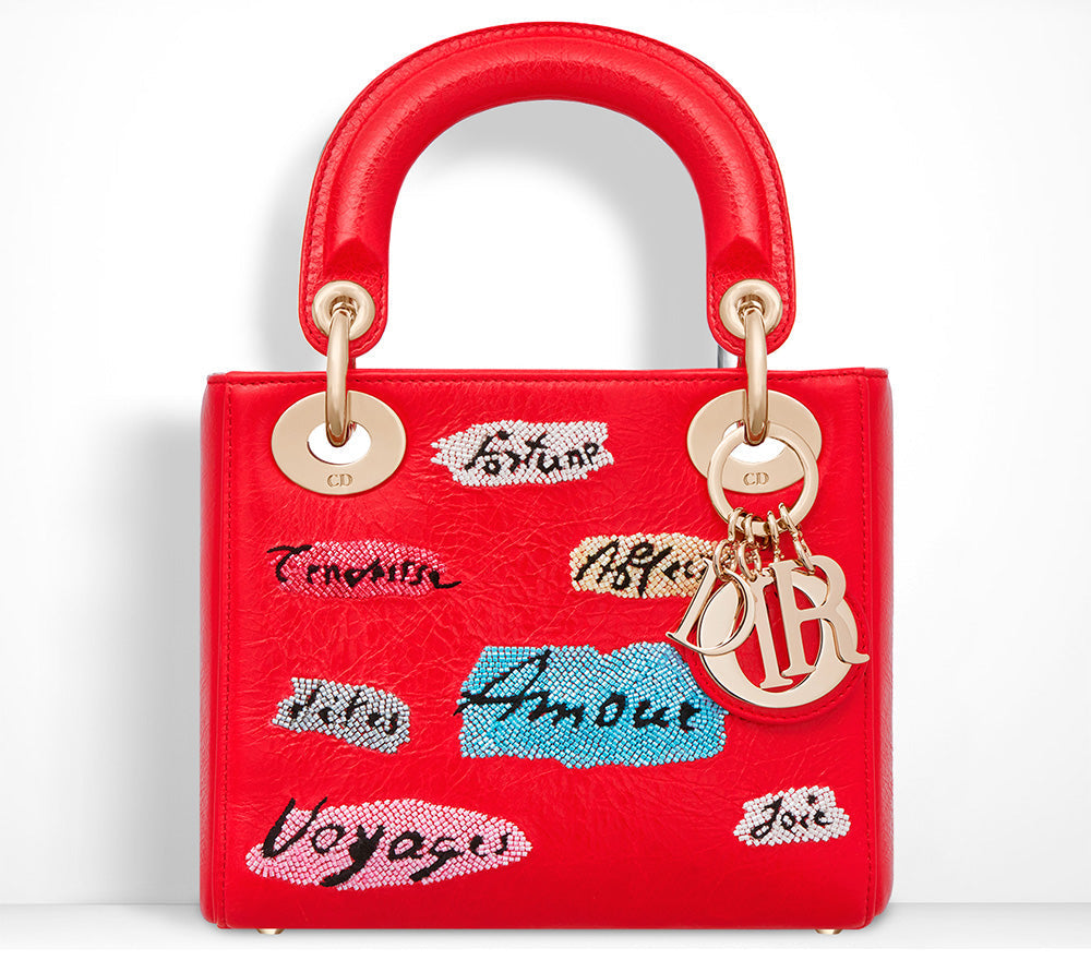 DYOR LADY - DYOR LIMITED EDITION EMBELLISHED RED BAG