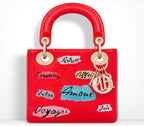 DYOR LADY - DYOR LIMITED EDITION EMBELLISHED RED BAG