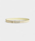 Effortless Elegance The HMBeige Leather Belt