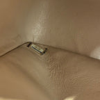 CHL Classic Double Flap Jumbo Beige Quilted Caviar Leather Shoulder Bag